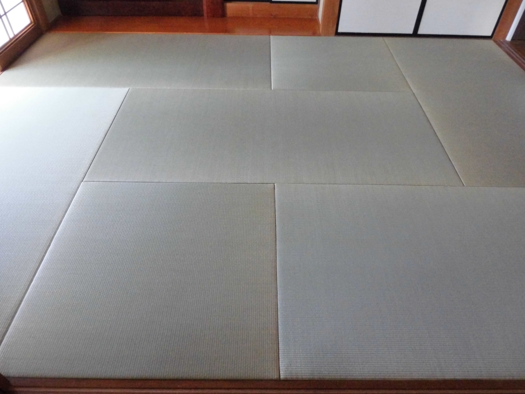 縁無し畳 一般に琉球畳 のデザイン事例 鹿児島市の畳からインテリアまで 有 園田タタミ店